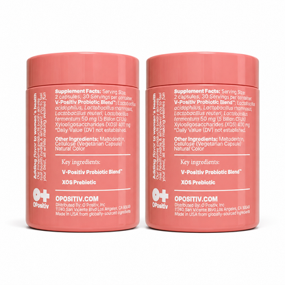 Probiótico Vaginal Premium USA — 60 Cápsulas Veganas -2 unidades
