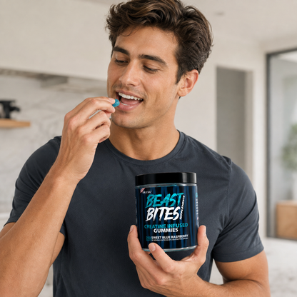 BEAST BITES – Gomitas de Creatina 350 gr Libre de gluten